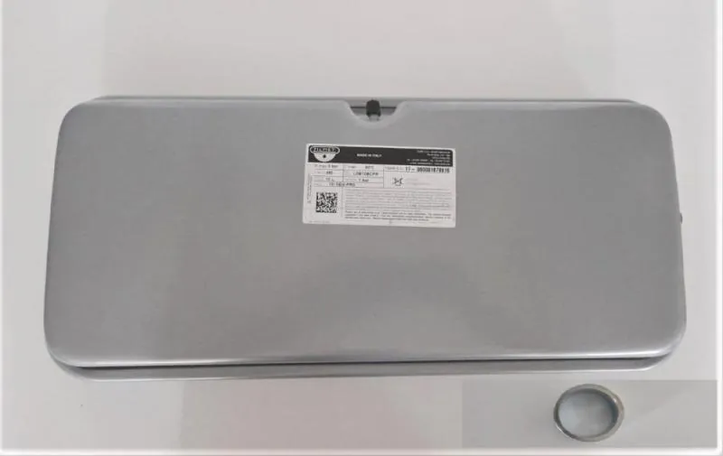 Vas expansiune, Fondital, Zilmet, plat rectangular, 10L, 3/8", 3 bar, pentru ORION KC 24,28,32 (fabricatie>05.2018)
