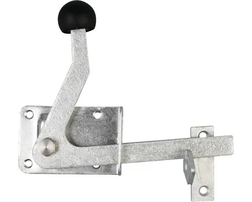 Zăvor metalic pentru poartă grădină Alberts 80x55 mm, oțel zincat buc
