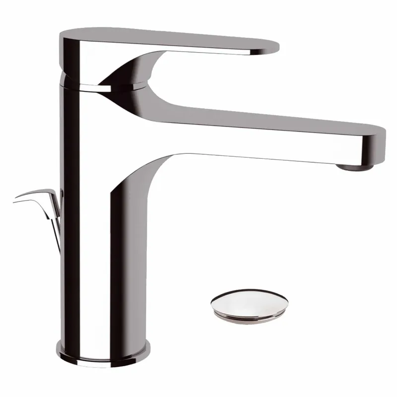 Baterie baie pentru lavoar, Remer Class Line L10LP, montaj stativ, monocomanda, finisaj cromat buc