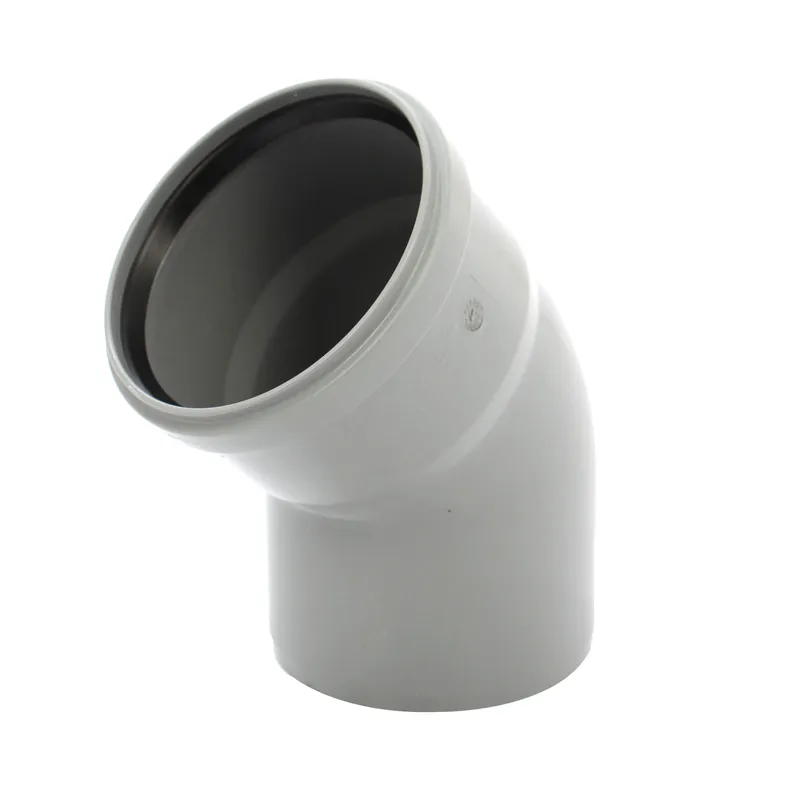 Cot polipropilena, pentru scurgere, gri, D 110 mm, 45 grade buc