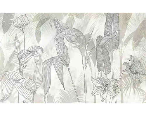 Fototapet vlies Komar IF4-086 Lined Lilies 400x250 cm buc