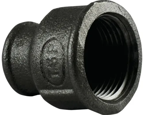 Mufă redusă fontă 1”-1/2” FI-FI negru buc