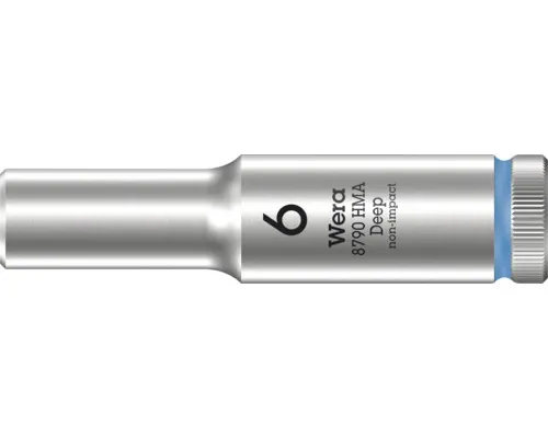 Cap cheie tubulară Wera HMA 8790 Deep 6mm buc