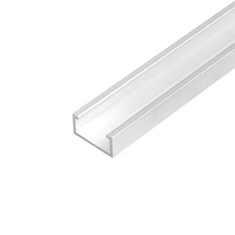 Profil de ghidare intermediar Sloping, material aluminiu, lungime 3 m