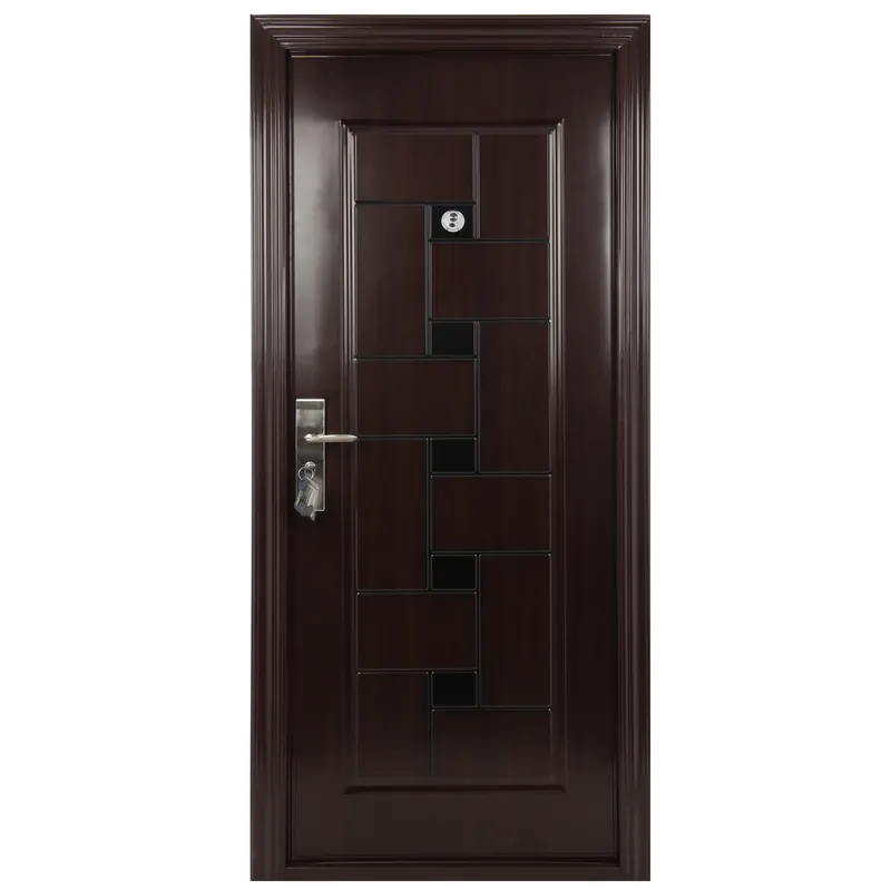 Usa interior metalica BestImp B51Q, stanga / dreapta, mahon, 88 x 202 cm