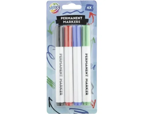 Set 4 markere permanente buc