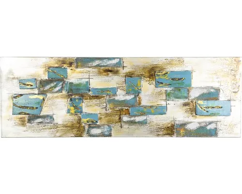 Tablou pictat manual Mendola Serenity 50x150 cm buc