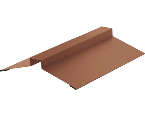 Coamă dreaptă Novatik pentru tablă prefălțuită Click 0,5x345x2000 mm RAL 8004 mat buc