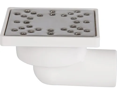 Sifon pardoseală CRIMEL 100x100 mm ieșire orizontală Ø 32 mm buc