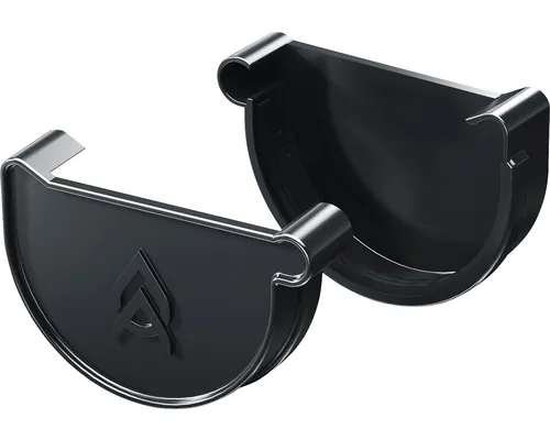 Capac jgheab partea stângă PVC PRECIT Ø 125 mm antracit buc