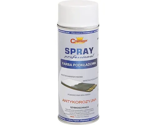 Grund spray Champion alb lucios 400 ml buc
