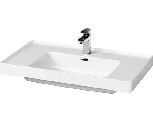 Lavoar încastrat în blat Cersanit Crea 80,5x45,5 cm alb buc
