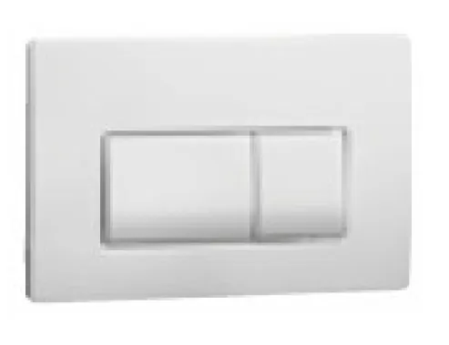 Placa comanda Valsir, alba, rezervor WC ingropat, Clasic Tropea 3, Tropea S