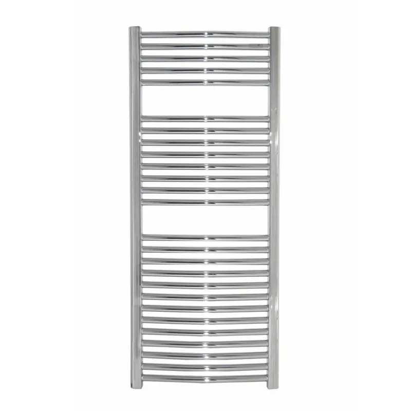 Calorifer baie Radox Round, portprosop, curbat, cromat 500 x 1200 mm + accesorii montaj