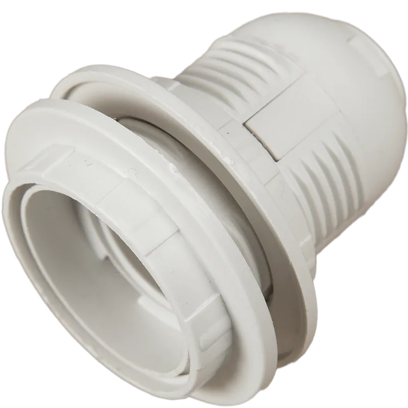Dulie 2 flanse, E27, max. 60 W, alba