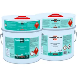 Lac poliuretanic 2k gloss 5kg varnish Isomat