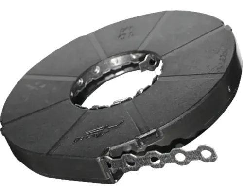 Bandă metalică perforată pentru montaj Dablerom 17x0,80 mm 10m ondulată, oțel zincat rola