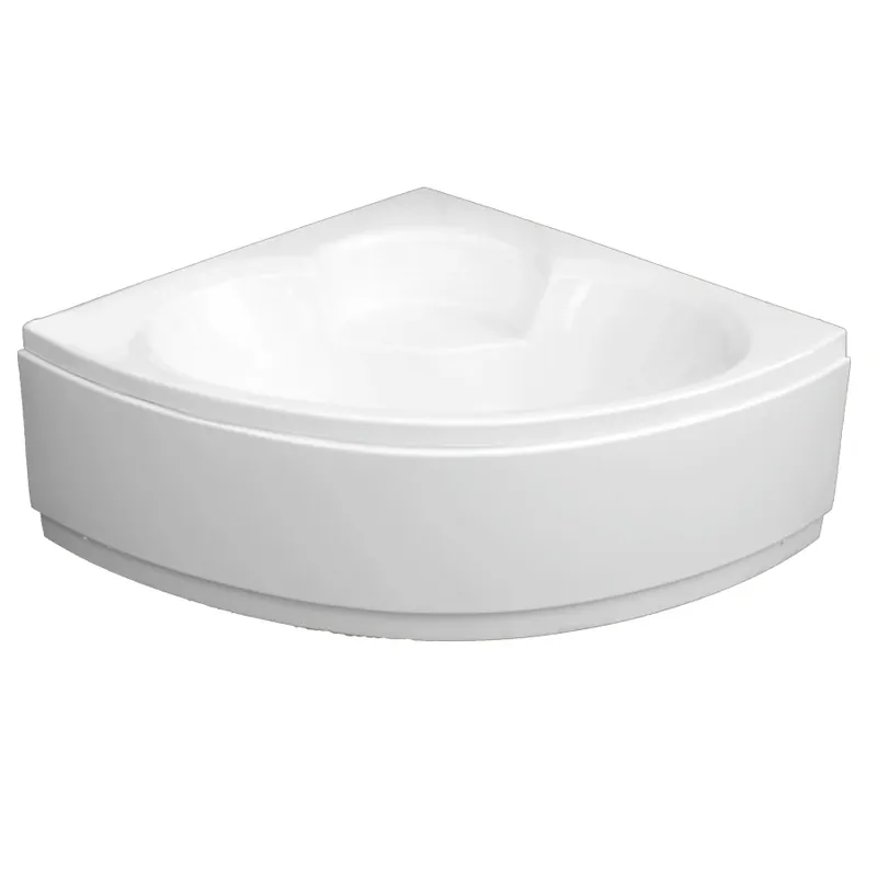 Cada baie simetrica pe colt, Martplast Cairo, masca si suport incluse, acril, 130 x 130 cm buc