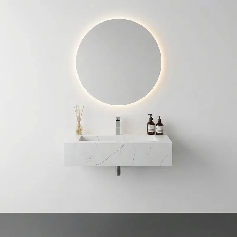 LAVOAR DIN CERAMICA DESERT NATURAL MATT, 80X47X20 CM