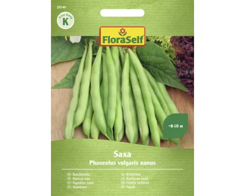 Semințe legume FloraSelf fasole Saxa buc