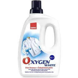 Solutie gel pentru indepartarea petelor oxigen white 3l Sano