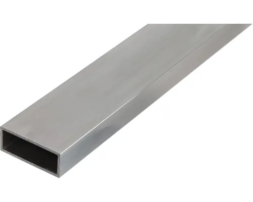 Țeavă aluminiu rectangulară Alberts 50x20x2 mm, lungime 2,6m buc