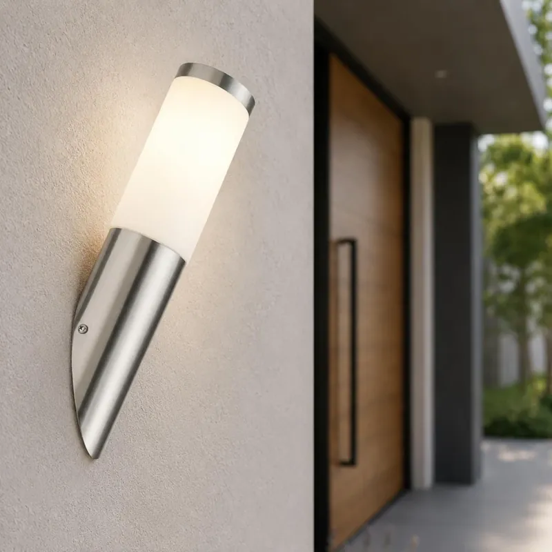 Aplica exterior Colonna 9010, 1 x E27, inox, modern buc