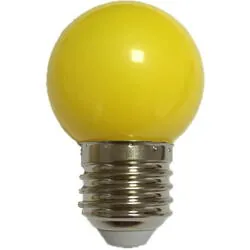 Bec led g45 e27 1w SPN6595B galben Spin