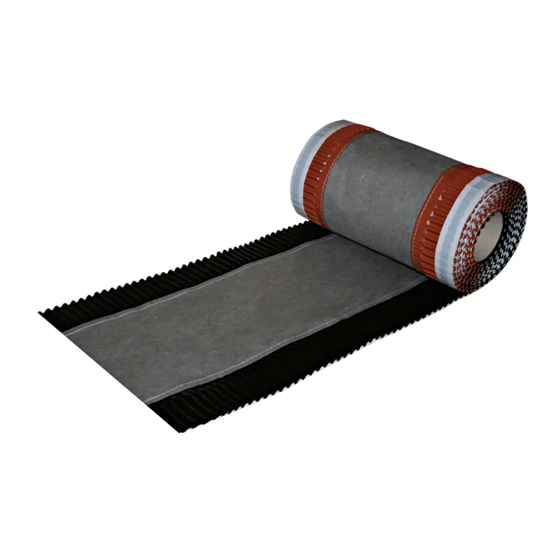 Banda ventilatie coama folie Eco Eurovent, RAL 9005 negru, 0,31 x 5 m