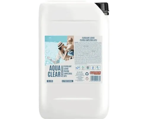 Floculant lichid pentru limpezirea apei ECOTECH Aqua Clear 60 l buc