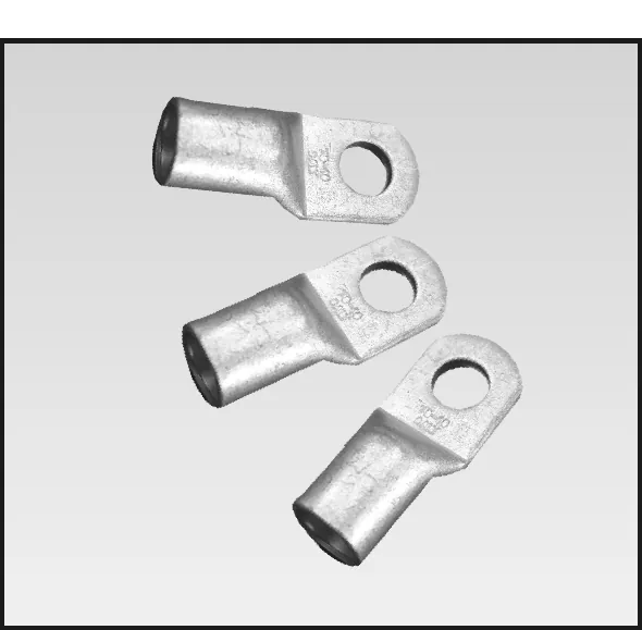 Papuc inelar neizolat din cupru, Tracon, 2.5 mmp, D=1-3.9 mm, D=2-6.4 mm