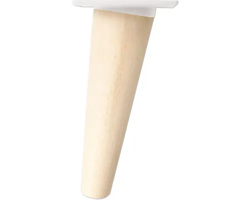 Picior mobilă rotund Tarrox Scandia Balance Ø24-48x150mm, lemn culoare deschisă buc