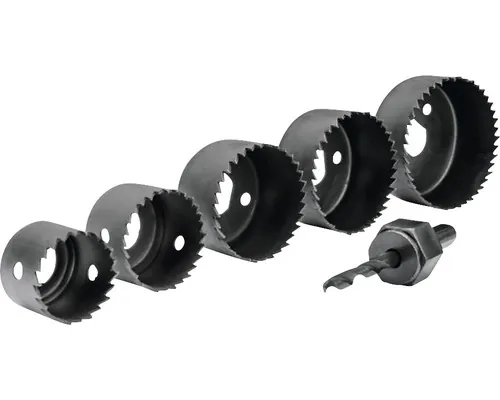 Set carote universale cu burghiu Makita D-70203 Ø32-64 mm, 5 piese buc