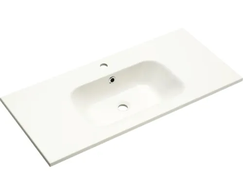 Lavoar încastrat în blat pelipal Noventa 101x46 cm alb buc