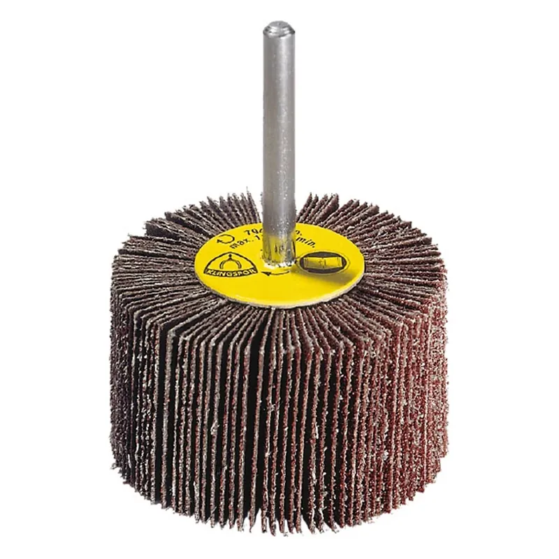 Perie abraziva, cu tija, pentru inox / metal, Klingspor KM 613 , 60 x 30 x 6 mm, granulatie 80 buc