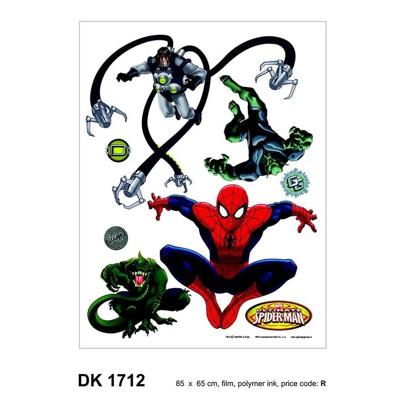 Sticker Ag 65x85 cm spider2 dk1712