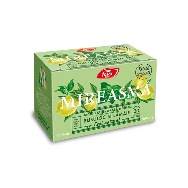 Fares Ceai Busuioc Lamaie Mireasma Plicuri Plic 20buc