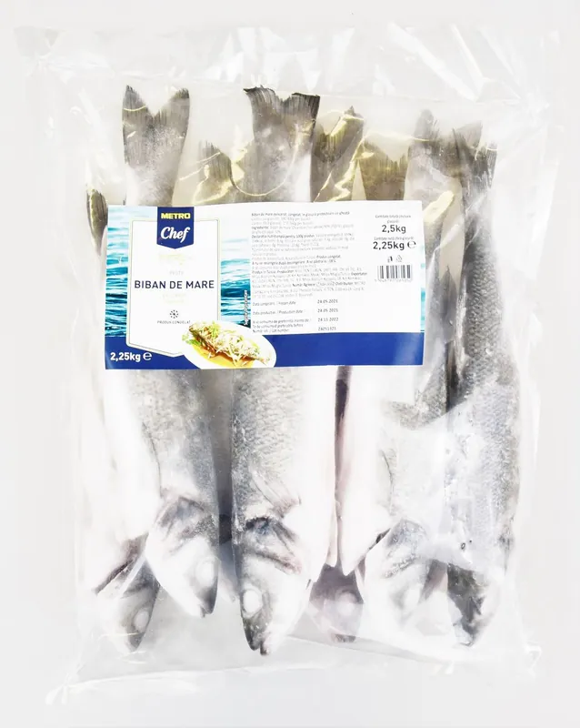 METRO CHEF Lavrac Eviscerat Calibru 400g 300400g 2250g