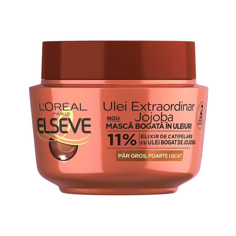 Masca de par Ulei Extraordinar Jojoba, 300ml, Elseve