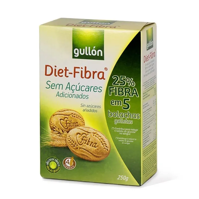 Biscuiti Diet Fibra, 250 g, Gullon