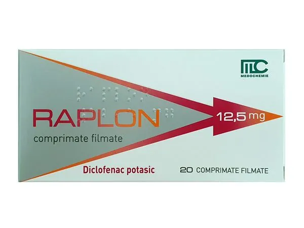 Raplon, 12,5 mg, 20 comprimate filmate, Medochemie