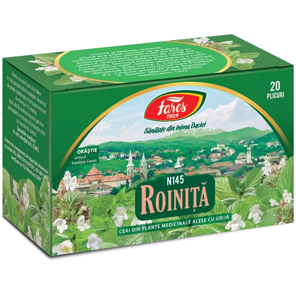 Ceai roinita 20plicuri, Fares