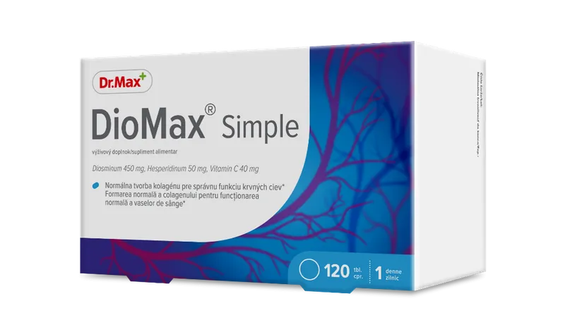 Dr. Max Diomax Simple, 120 comprimate filmate