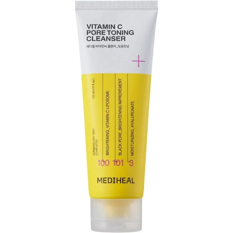 Spuma de curatare Vitamin C Cleanser Pore Toning, 120 ml, Mediheal