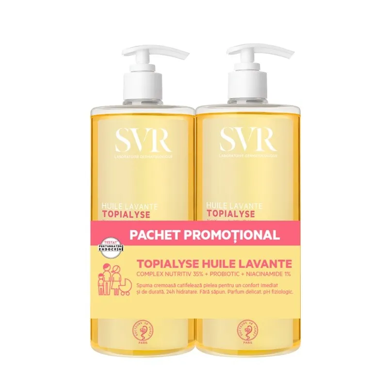 SVR TOPIALYSE HUILE LAVANT 1000ML 1+1 (70% RED LA AL DOILEA PRODUS)