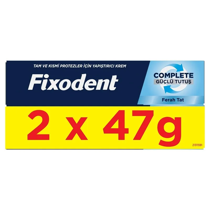 FIXODENT ORIGINAL DUO PACK CREMA ADEZIVA 94G