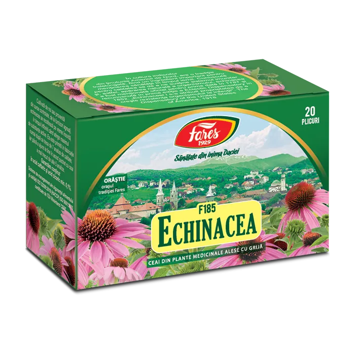 Ceai Echinacea, 20 plicuri, Fares