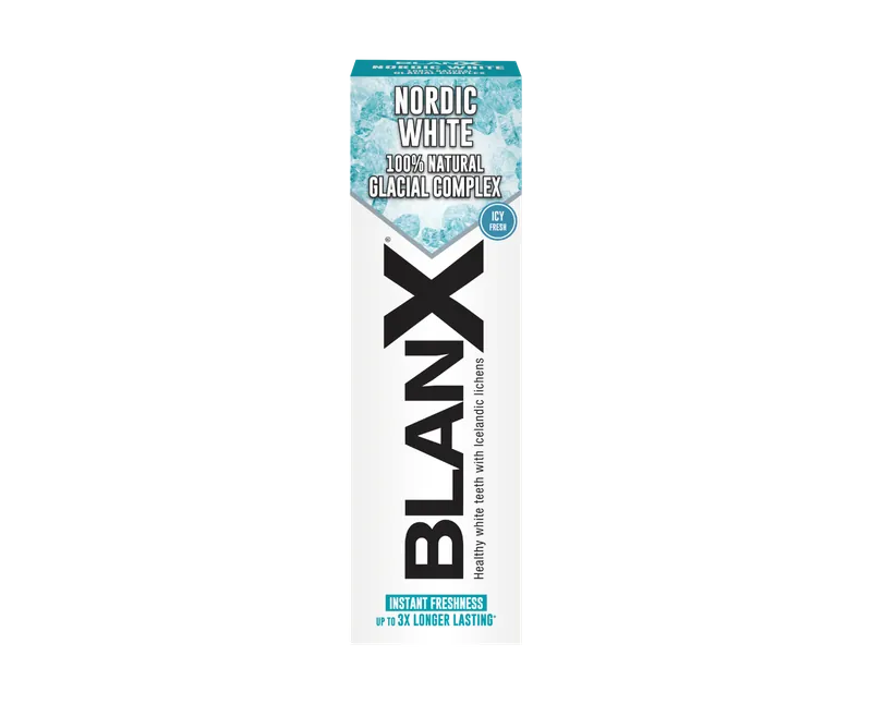 Pasta de dinti Nordic White, 75ml, BlanX