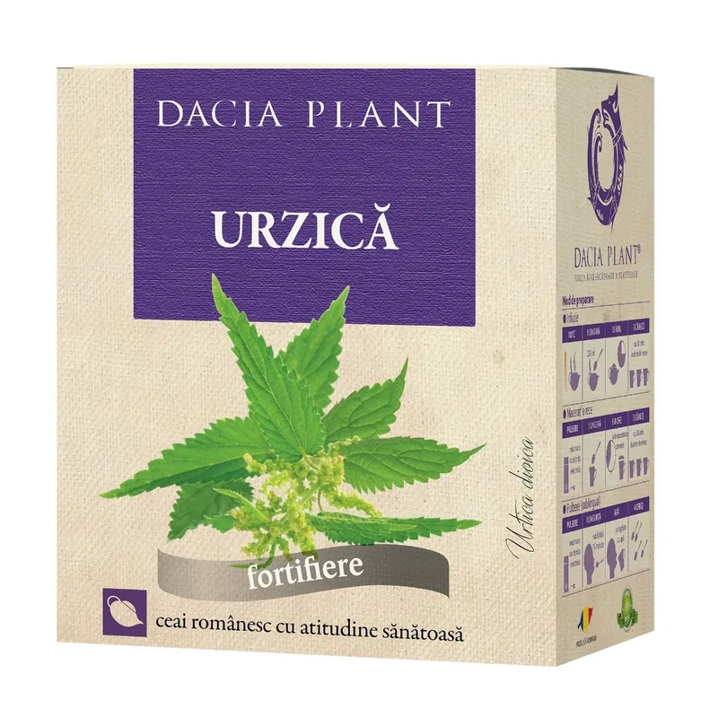 Ceai de Urzica, 50 g, Dacia Plant