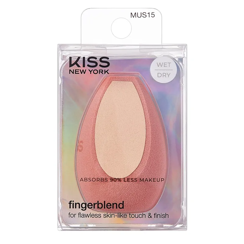 Burete make-up Finger Blend Cut 3, 1 bucata, Kiss